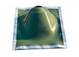 Манжета кровельная угловая "Мастер Флеш" УЛЬТРАУГОЛ № 2 (125-280) ЕРДМ зеленая