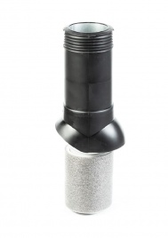 Вентиляционный выход "Мастер Флеш" D125/160 H=500 изолированный RAL 7015 графит