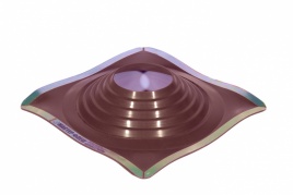 Манжета кровельная прямая "Мастер Флеш" № 9 (254-502) СИЛИКОН коричневая