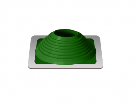 Манжета кровельная прямая "Мастер Флеш" RES №7 (153-280) СИЛИКОН зеленая