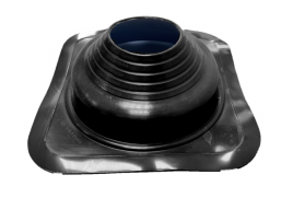 Манжета кровельная комби "Мастер Флеш" RES №40 (110-170) СИЛИКОН черная