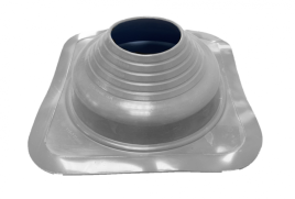 Манжета кровельная комби "Мастер Флеш" RES №40 (110-170) СИЛИКОН серая