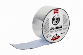 Лента кровельная "Мастер Флеш" алюминиевая каучуковая (10см х 3м) серебристая