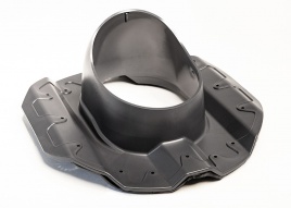 Проходной элемент "Мастер Флеш" для кровли из профиля 20 RAL 7015 графит