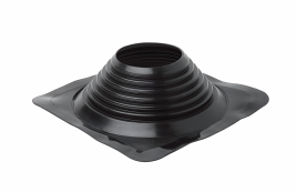 Манжета кровельная прямая "Мастер Флеш" № 8 (178-330) СИЛИКОН черная