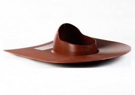 Проходной элемент "Мастер Флеш" для битумной кровли RAL 3009 красный