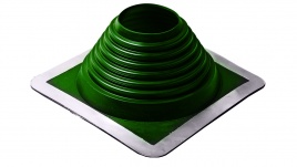 Манжета кровельная прямая "Мастер Флеш" PRO № 5 (102-178) силикон зеленая