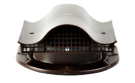 Кровельный вентиль "Мастер Флеш" для фальцевой кровли, коричневый RAL 8017