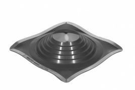 Манжета кровельная прямая № 9 "Мастер Флеш" (254-502) СИЛИКОН черная