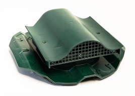 Кровельный вентиль "Мастер Флеш" для металлопрофиля МП-20, зеленый RAL 6020