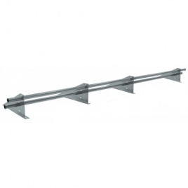 Снегозадержатель для труб Мастер Флеш-3000 (4 опоры, 2 трубы) RAL 7004