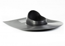 Проходной элемент "Мастер Флеш" для битумной кровли RAL 7015 графит