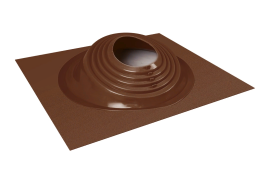 Манжета кровельная угловая "Мастер Флеш" RES №3 (300-450) СИЛИКОН коричневая