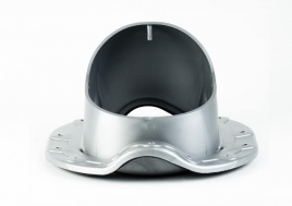 Проходной элемент "Мастер Флеш" для кровли Monterrey RAL 9022 серебристый