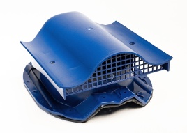 Кровельный вентиль "Мастер Флеш" для металлопрофиля НС-35, синий RAL 5005