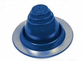 Манжета кровельная прямая "Мастер Флеш" № 1 (6-50) силикон синяя