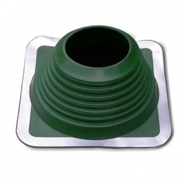 Манжета кровельная прямая "Мастер Флеш" № 7 (152-280) зеленая