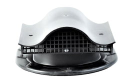 Кровельный вентиль "Мастер Флеш" для фальцевой кровли, серый RAL 7015