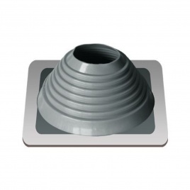 Манжета кровельная прямая "Мастер Флеш" RES №6 (127-229) СИЛИКОН серая