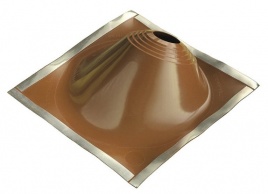 Манжета кровельная угловая "Мастер Флеш" УЛЬТРАУГОЛ № 2 (125-280) ЕРДМ коричневая