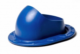 Проходной элемент "Мастер Флеш" для фальцевой кровли RAL 5005 синий