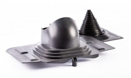 Кровельный проходной элемент "Мастер Флеш" универсальный RAL 7015