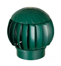 Турбодефлектор АБС Мастер Флеш PRO, D160, пластик Зеленый