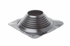 Манжета кровельная прямая "Мастер Флеш" № 8 (178-330) СИЛИКОН серая