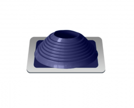 Манжета кровельная прямая "Мастер Флеш" RES №7 (153-280) СИЛИКОН синяя