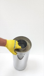 Сэндвич труба Мастер Флеш RES 0.5м d 115/200 304/430 0.8 мм/0,5мм