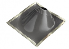 Манжета кровельная угловая "Мастер Флеш" УЛЬТРАУГОЛ № 2 (125-280) СИЛИКОН серая