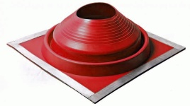 Манжета кровельная комби "Мастер Флеш" № 8 (175-330) СИЛИКОН красная