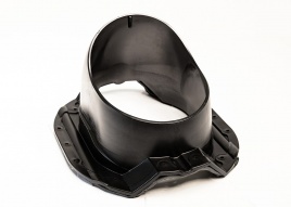 Проходной элемент "Мастер Флеш" для кровли из профиля 35 RAL 9005 чёрный