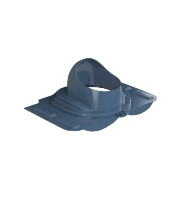 Кровельный проходной элемент "Мастер Флеш" универсальный RAL 5005 синий фото 1