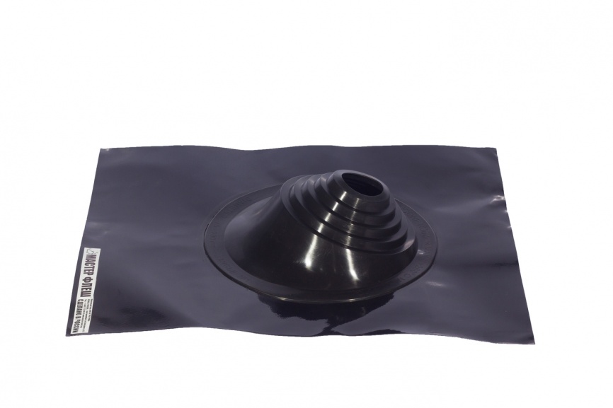 Манжета кровельная  угловая "Мастер Флеш" № 1 (75-200) EPDM чёрная окрашенная (9005) фото 1