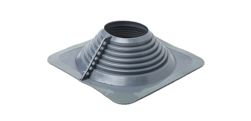 Манжета кровельная прямая "Мастер Флеш" № 8 R (178-330) EPDM серая фото 1