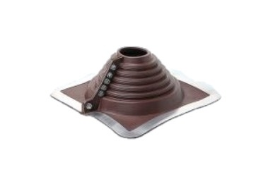 Манжета кровельная прямая "Мастер Флеш" № 4 PR (75-160) EPDM коричневая фото 1