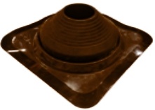 Манжета кровельная комби "Мастер Флеш" № 6 (110-250) EPDM коричневая фото 1