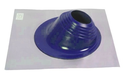 Манжета кровельная  угловая "Мастер Флеш" № 2 (203-280) СИЛИКОН синяя фото 1