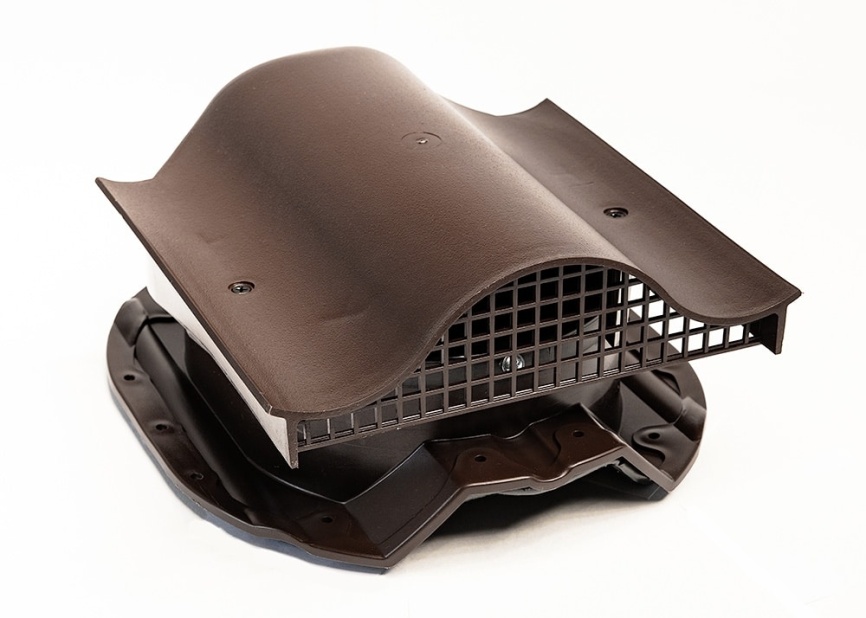 Кровельный вентиль "Мастер Флеш" для металлопрофиля НС-35, коричневый RAL 8017 фото 1