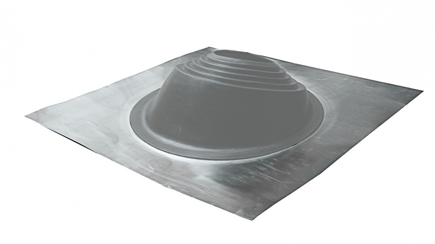 Манжета кровельная угловая "Мастер Флеш" № 3 (280-460) EPDM серая окрашенная (7040) + фото 1