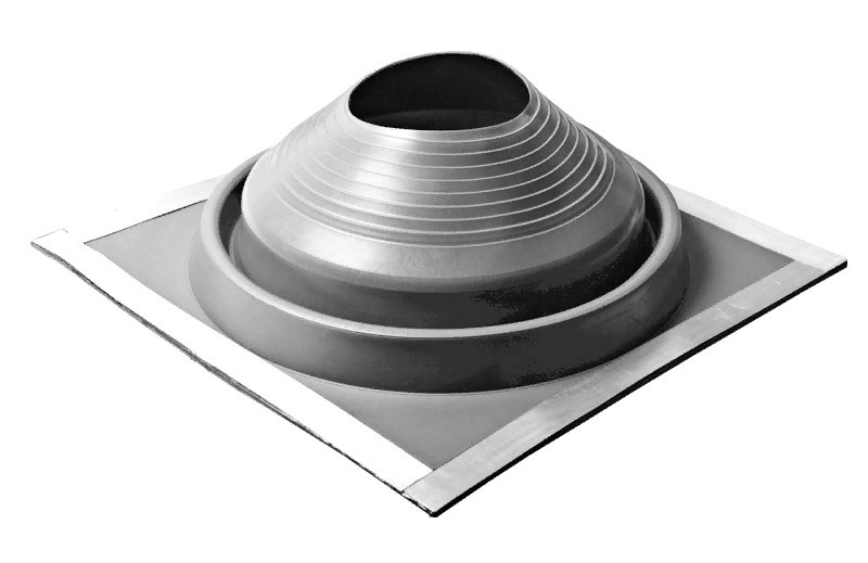 Манжета кровельная комби "Мастер Флеш" № 8 (175-330) СИЛИКОН серый фото 1