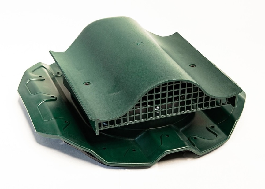 Кровельный вентиль "Мастер Флеш" для металлопрофиля МП-20, зеленый RAL 6020 фото 1