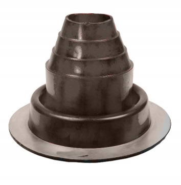 Манжета кровельная прямая "Мастер Флеш" № 2 (45-75) EPDM графит фото 1