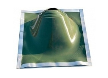 Манжета кровельная угловая "Мастер Флеш" УЛЬТРАУГОЛ № 2 (125-280) СИЛИКОН зеленая фото 1