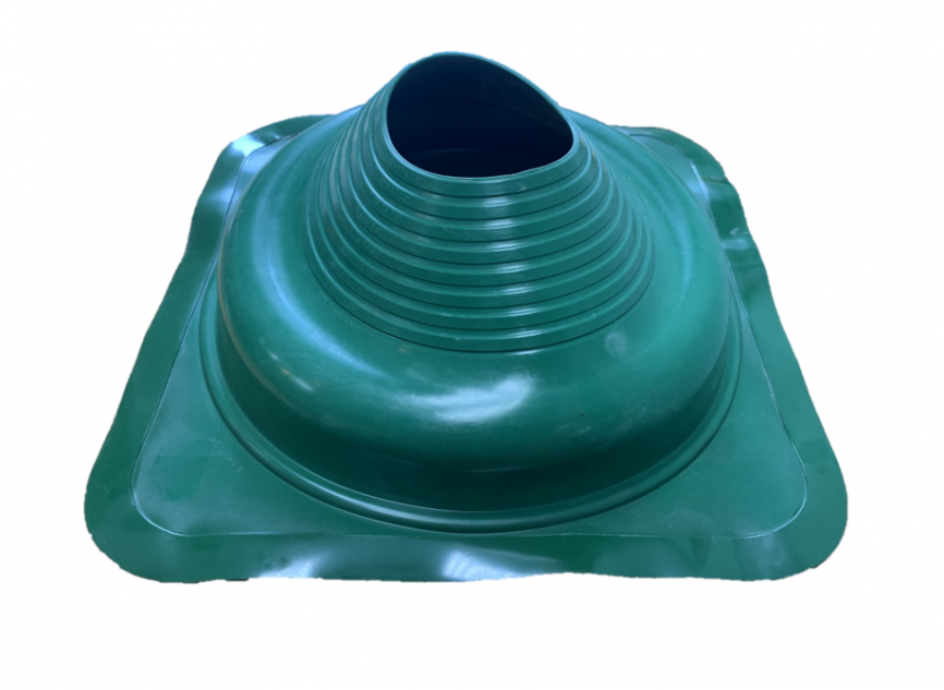 Манжета кровельная комби "Мастер Флеш" RES №42 (160-300) СИЛИКОН зелёная фото 1