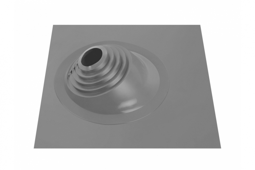 Манжета кровельная "Мастер Флеш" RES 17 (75-200 мм.) СИЛИКОН серая фото 1