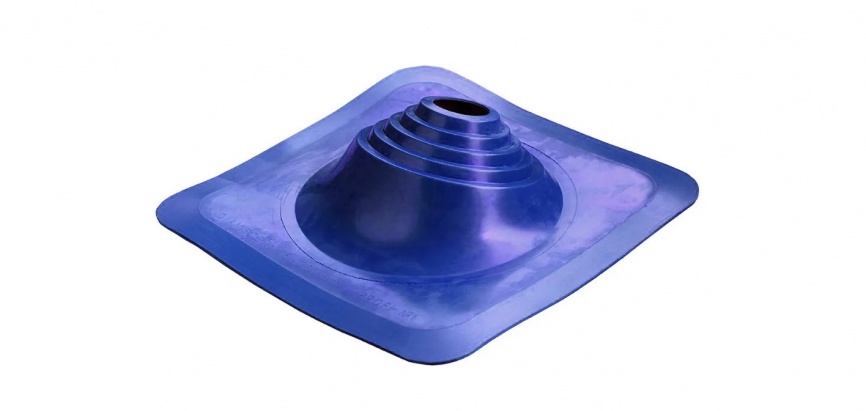 Манжета кровельная угловая ПРОФИ "Мастер Флеш" № 1 (75-200) EPDM синяя фото 1