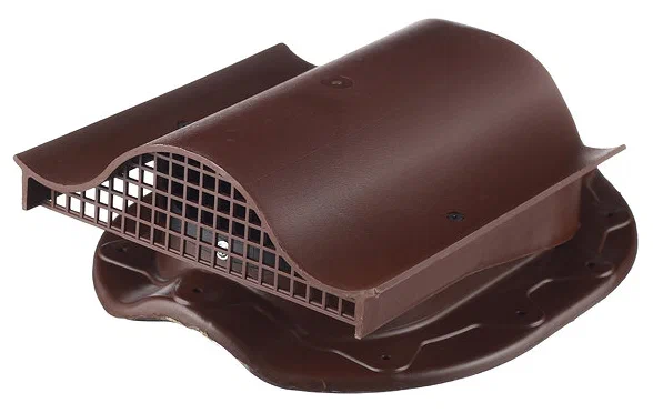 Кровельный вентиль "Мастер Флеш" для металлочерепицы Monterrey, коричневый RAL 8017 фото 1