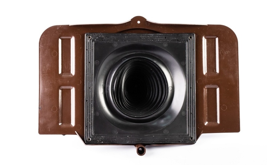 Кровельный проходной элемент "Мастер Флеш" универсальный RAL 8017 коричневый фото 3